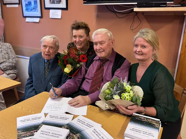 Rudolf Neunteufel, Hannelore Neunteufel-Preiss, Manfred Schobert und Paula Maringer (von links). | Foto: Stojkovic