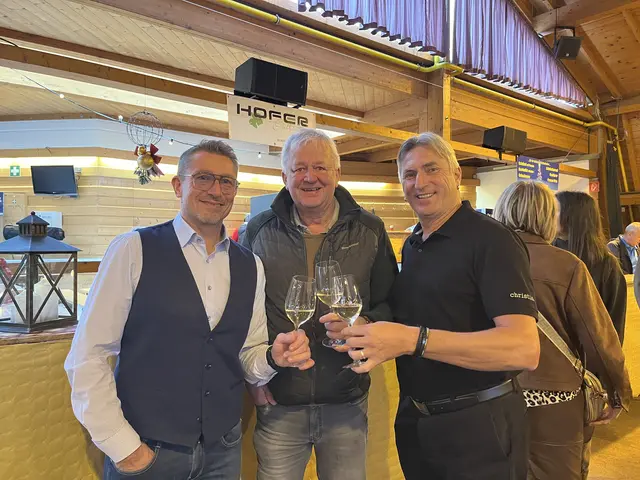 Freuten sich über eine gelungene Veranstaltung: Peter Nell (WSC Sausal), Gerhard Olejnik und Christian Wiedner (MK Pistorf). | Foto: Eva Heinrich-Sinemus