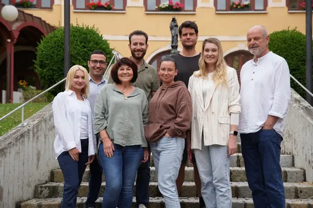 Das Team von „Way of Hope“ rund um Fery Berger (r.) | Foto: Way of Hope 