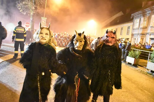 Mit dem Kinderkrampus-Lauf werden auch die Jugendlichen in den alten Brauch eingebunden. | Foto: Verschönerungsverein Mureck