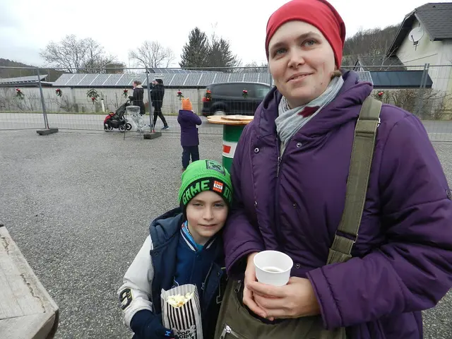 Sebastian und Cornelia Wallner warten auf den Nikolaus | Foto: Heribert Punz