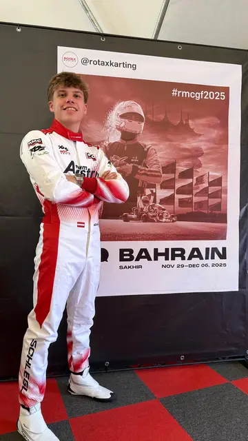 Luca in Bahrain. | Foto: zVg