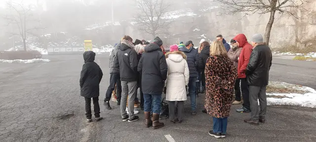 Reges Interesse der Anrainerinnen und Anrainer. | Foto: Bernd Stracke