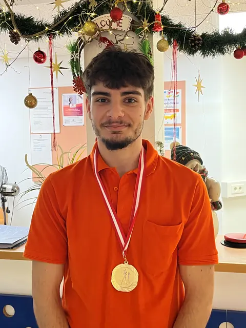 Zivildiener Felix Seigfried feierte im Boxring seinen bisher größten sportlichen Erfolg. | Foto: PBZ Klosterneuburg