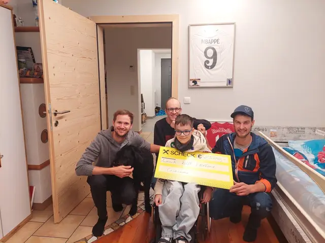 Der junge Giacomo freute sich über eine Spende. | Foto: privat