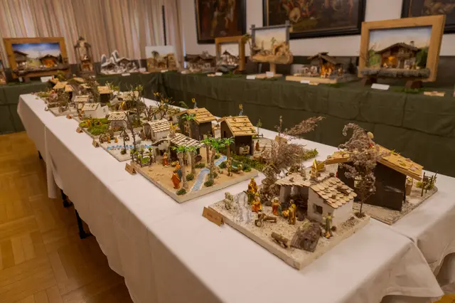 Krippenausstellung im Rathaus in Kitzbühel. | Foto: Stadtfeuerwehr Kitzbühel
