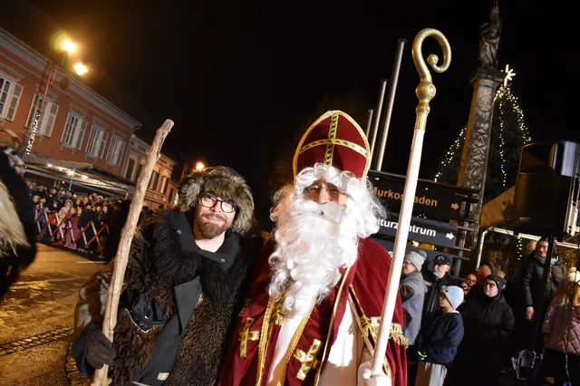 Knecht Ruprecht kommt vom Wald | Foto: Verschönerungsverein Mureck