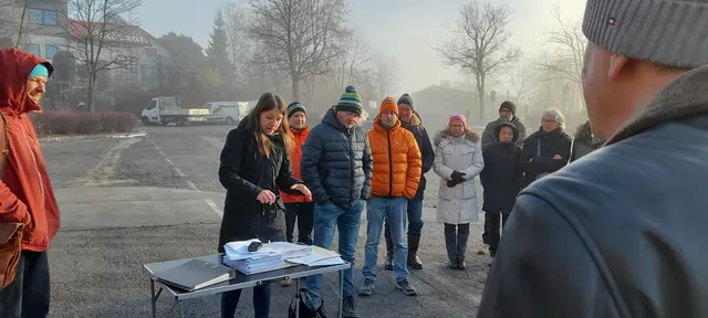 Bauverhandlung zum Projekt H 129 auf der Hungerburg. | Foto: Bernd Stracke
