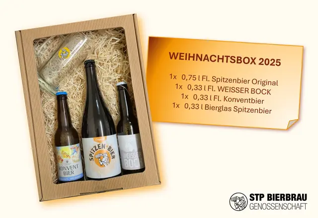 Hol dir jetzt die Weihnachtsbox. | Foto: Bierbraugenossenschaft
