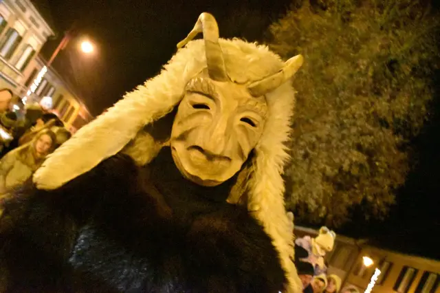 Die Waldschratten, die es nur in Mureck gibt, machen den Nikolaus-Einzug zu etwas ganz Besonderem. | Foto: Verschönerungsverein Mureck