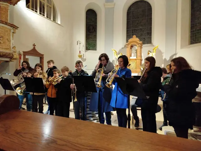 Das Bläserensemble des MV Mogersdorf. | Foto: Michael Schrei