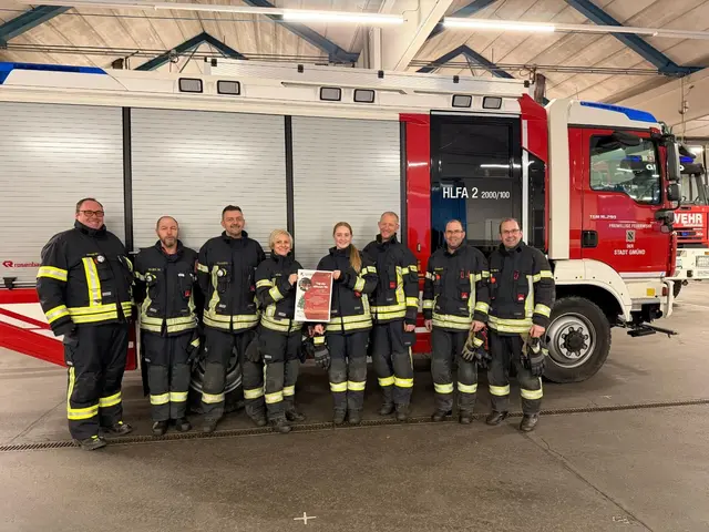 Christian, Walter, Eric, Bettina, Katja, Thomas, Emanuel und Rafael freuen sich auf euer Kommen! | Foto: FF Stadt Gmünd