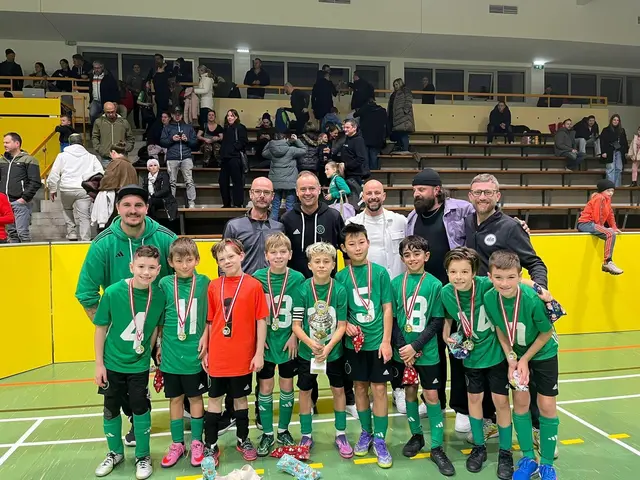 Der FC Wacker Innsbruck jubelt über den Turniersieg beim U11-Bewerb des IAC Nikolo Cup 2025. | Foto: IAC
