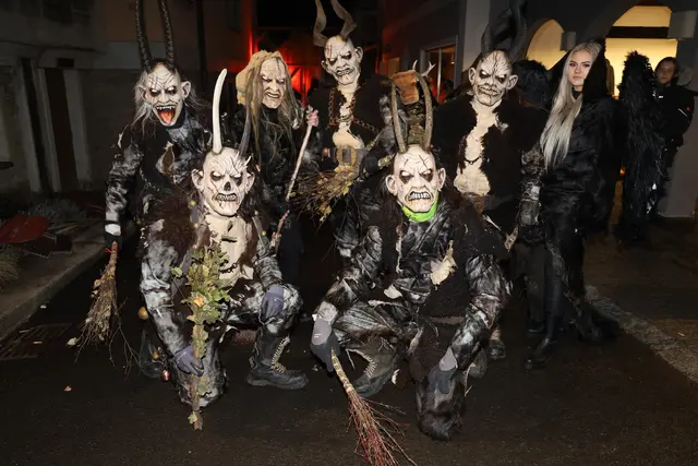 Insgesamt nahmen 20 Perchtengruppen am Lauf in Riegersburg teil. | Foto: Johann Schleich