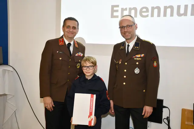 Neu bei der Feuerwehrjugend: Paul Schörghofer | Foto: FF Waidhofen/Thaya