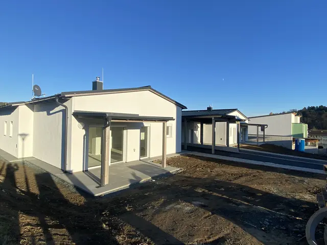 Die Wohnanlage der Oberwarter Siedlungsgenossenschaft steht vor der Fertigstellung. | Foto: Sonja Radakovits-Gruber