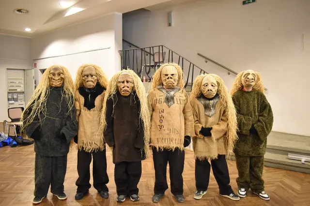 Die Waldschratten: Kaum irgendwo in der Region wird der Nikolaus-EInzug so traditionsbewußt gefeiert. | Foto: Verschönerungsverein Mureck