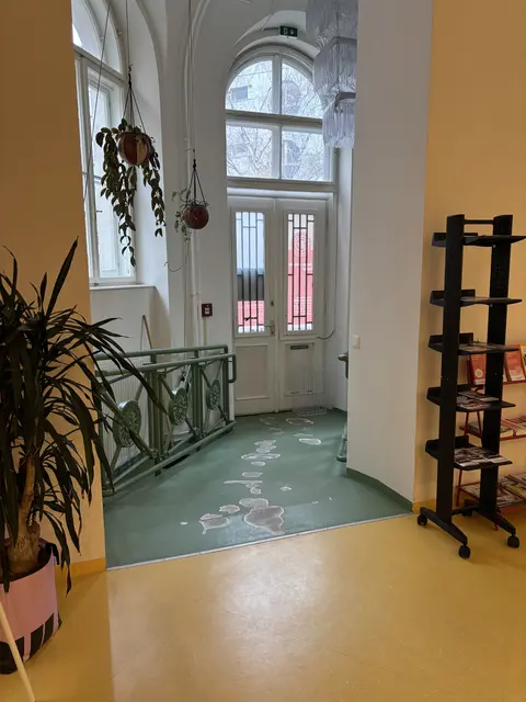 Der Eingangsbereich der Sozialberatung im Amtshaus Mariahilf. | Foto: Mathias Kautzky/MeinBezirk