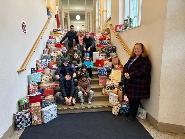 Über 200 Päckchen wurden von den Volksschülern vorbereitet. | Foto: Sladky