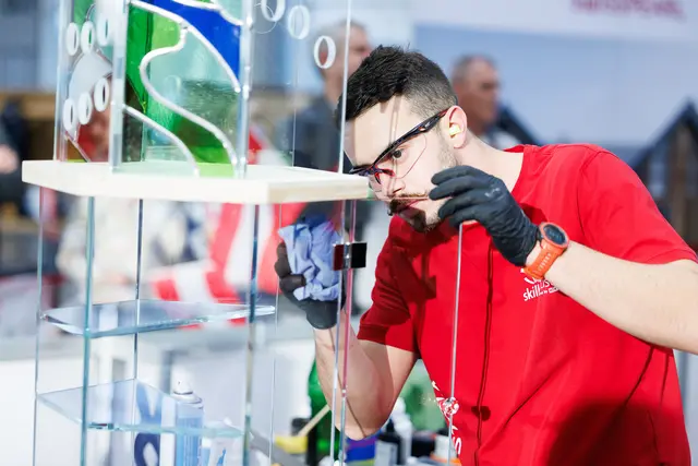 ... damit am Ende ein perfektes Werkstück herauskommt. | Foto: SkillsAustria/Wieser/Slovencik