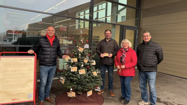 Von links: Gemeinderäte Mario Moser-Luger, Thomas Frisch, Hertha Angerer und Horst Mandl. | Foto: SPÖ Engerwitzdorf