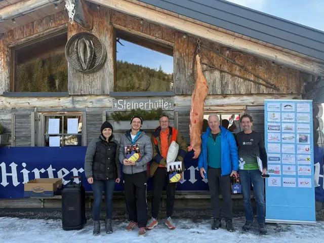 Den Hauptpreis, eine halbe Sau, holte sich Hubert Walzl vom LC Althofen. | Foto: LC Althofen