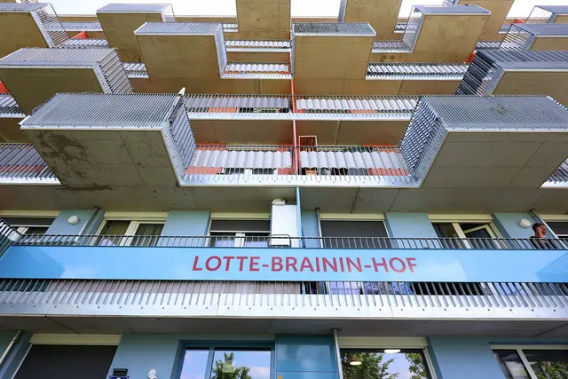 Ein Beispiel ist der Lotte-Brainin-Hof. (Archiv) | Foto: Stadt Wien/Martin Votava