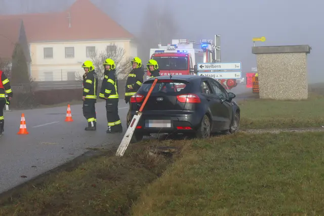 Der Unfall passierte in der Ortschaft Ruhringsdorf in Hofkirchen an der Trattnach.  | Foto: laumat/Matthias Lauber