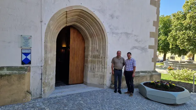 Fertiger Kircheneingang | Foto: Marktgemeinde Königstetten