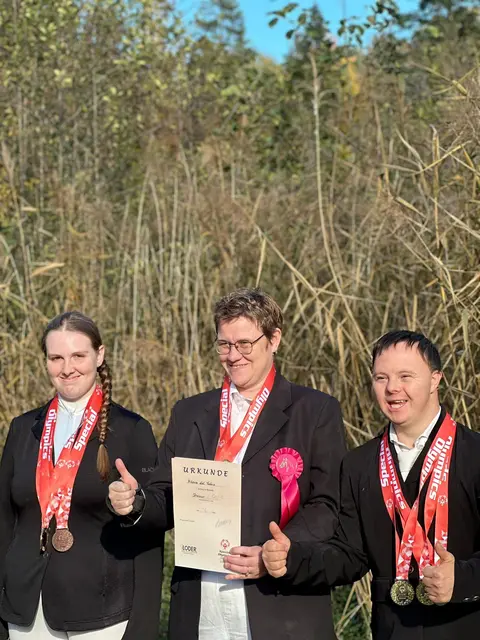 Ausgezeichneter Erfolg: horSense holte 2025 bei den Special Olympics unter anderem einen österreichischen Meistertitel in der Dressur. | Foto: horSense