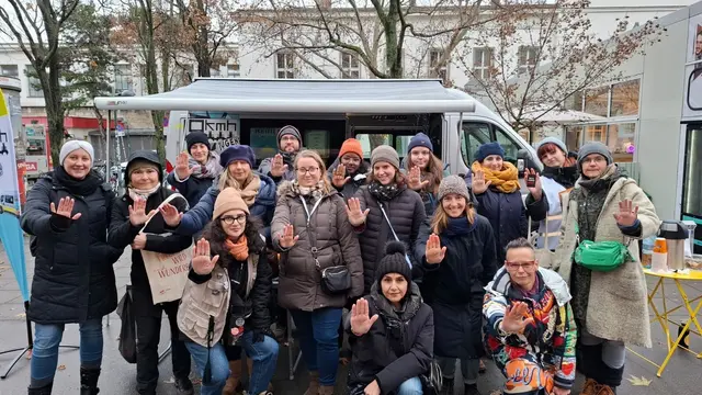 Zahlreiche Organisationen setzen in Heiligenstadt ein wichtiges Zeichen gegen Gewalt an Frauen. | Foto: z.V.g.