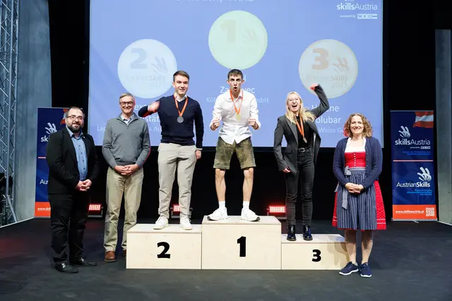 Paul Zadravec ist Österreichs bester junger Speditionskaufmann. | Foto: SkillsAustria/Wieser/Slovencik