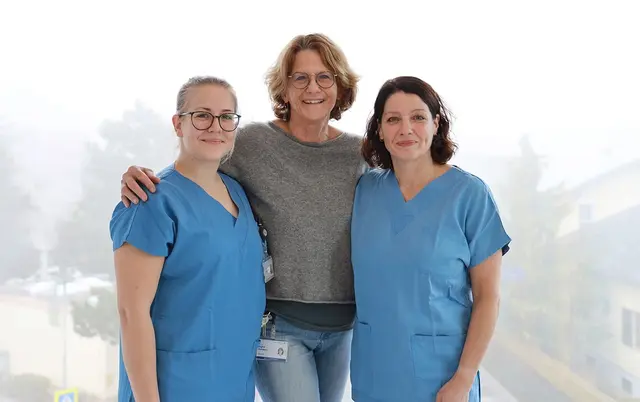 v.l.n.r. Ein Teil des Gründerteams der interdisziplinären Dysphagiegesellschaft Austria (IDA) Bianca Boigner, BSc MSc, OÄ Dr. Sigrid Schwarz und PhDr. Michaela Trapl-Grundschober, Ph.D.  | Foto: UK Tulln