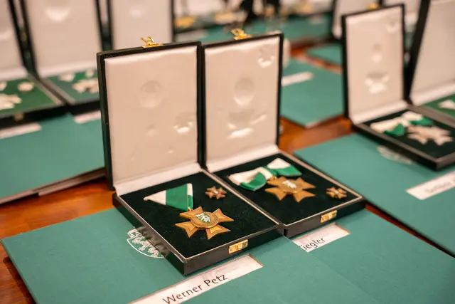 Bei der Sportfunktionärsehrung 2025 wurden verdiente Ehrenamtliche aus der ganzen Steiermark geehrt. | Foto: Land Steiermark/Robert Binder