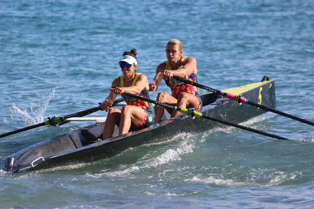 Sowohl im Women's Solo als auch im Mixed-Doppelzweier mit lurii Suchak gab es für Magdalena Lobnig zum Abschluss einen Sieg. | Foto: Bootswerft Empacher 