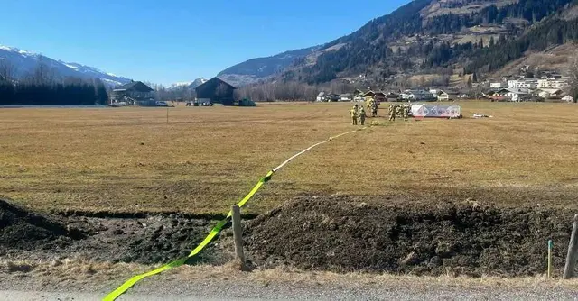 Wie es zu dem Absturz kam, war lange unklar. | Foto: Freiwillige Feuerwehr Zell am See