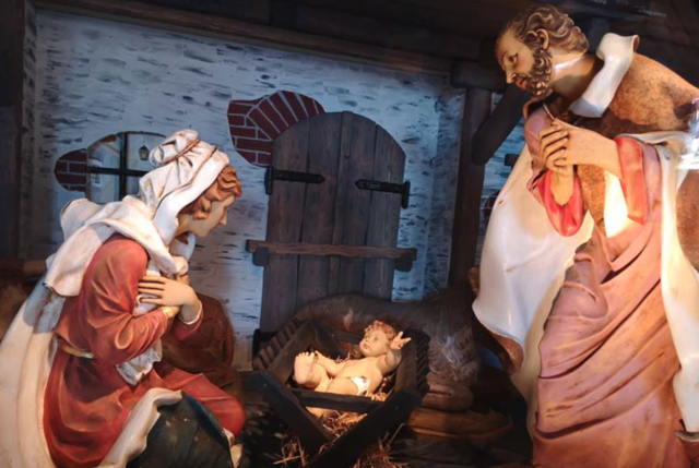 Im Volksgarten gibt es eine mechanische Krippe – diese wird jede halbe Stunde "lebendig". | Foto: Linz Tourismus