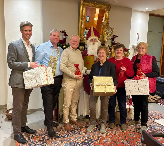 Der Sonnenhof in Fehring bekam Besuch vom Nikolaus und dem Seniorenbund der Ortsgruppe Fehring. | Foto: Seniorenbund Fehring