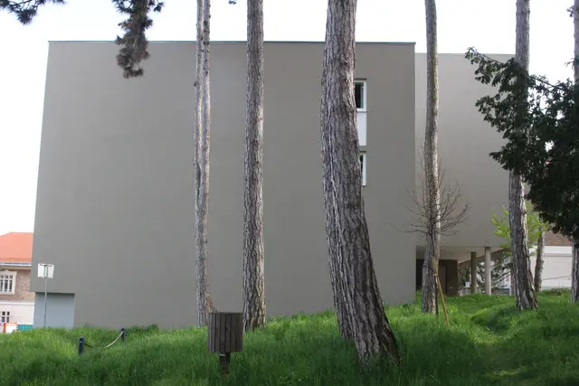 Otto-Wagner-Areal, Ostbereich. Es dürfte sich um ein GESIBA-Wohnhaus handeln. | Foto: zVg, danke für die Verwendungserlaubnis