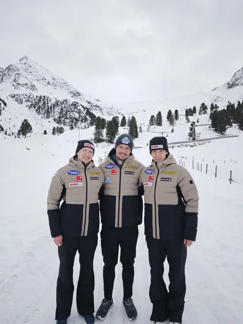 Fabian Achenrainer (Mitte) durfte über den Tiroler Meistertitel jubeln. | Foto: ÖRV