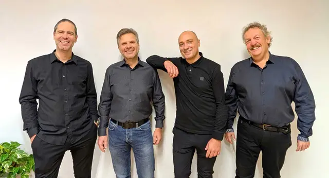 René Reiterer, Wolfgang Stangl, Michael Hainz und Hanspeter Neubauer bündeln ihre Erfahrung in der planexum zt gmbh. | Foto: MeinBezirk/Patricia Reiterer