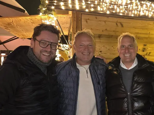 Markus Tollinger (Kassier), Martin Klausner (Deck47), Hannes Baur (Präsident Club41)  | Foto: © Club41 Innsbruck-Tirol