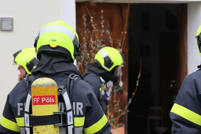 Die Feuerwehr Pöls war mit 22 Helfern vor Ort. | Foto: FF Pöls