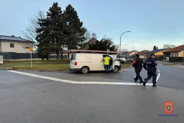Beide Lenker: Alkotest negativ mit 0,00 mg/l. | Foto: BFKDO Hollabrunn/FF Sonnberg