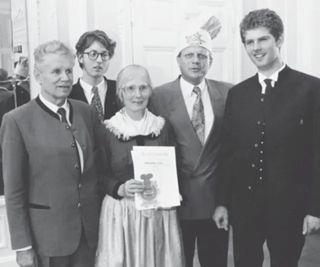 Grüne Haube mit Peter Ambrozy und Valentin Deutschmann. Vier Jahrzehnte später steht das Haus noch immer für Mut und Nachhaltigkeit | Foto: Privat