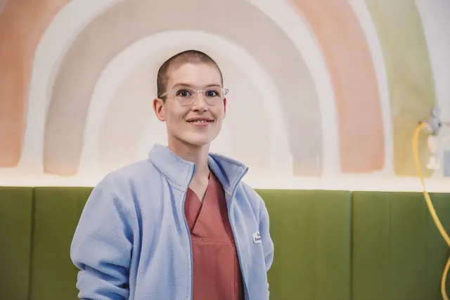 Die Sozialpädagogin Miriam Kubiena ist seit 2024 Teil des Fridolina-Teams. | Foto: Haus der Barmherzigkeit