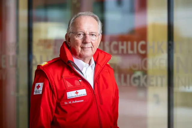 Rotkreuz-Präsident Werner Aufmesser | Foto: Marco Riebler