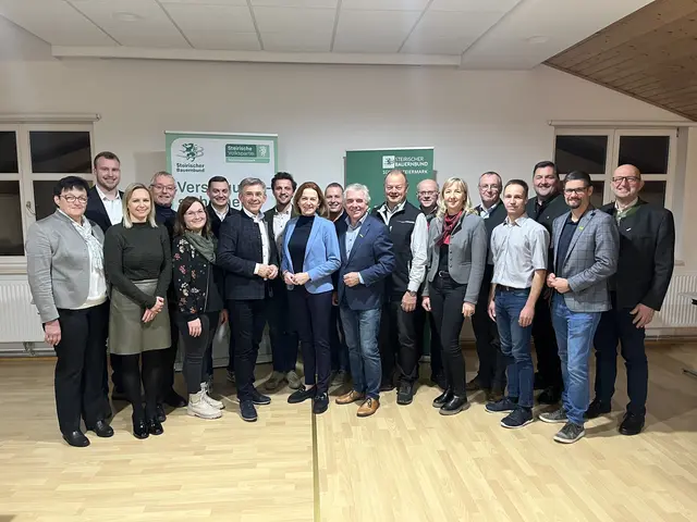Bei der Bezirkskonferenz des Bauernbundes Südoststeiermark in Gnas wurde der Bezirksvorstand bestätigt. | Foto: Bauernbund Südoststeiermark