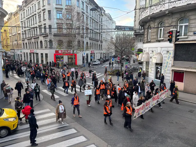 Sozialwirtschaft: Zu einer Marschkundgebung am Donnerstag waren bereits im Vorfeld 1.500 Teilnehmende angemeldet. | Foto: Pia Rotter/MeinBezirk