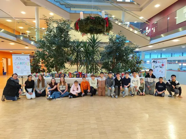 Fleißig engagierte sich die MS Mittersill. | Foto: MS Mittersill